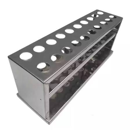 GRADILLAS DE CHAPA DE ACERO INOX.