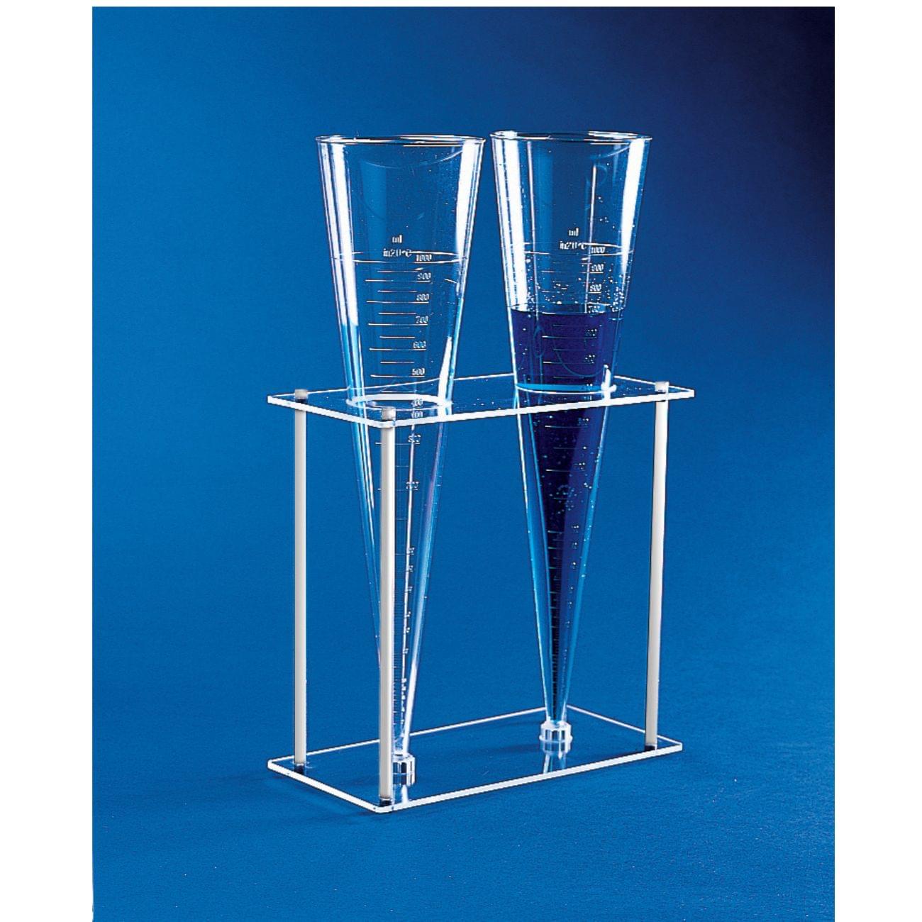 Cono imhoff para sedimentacion