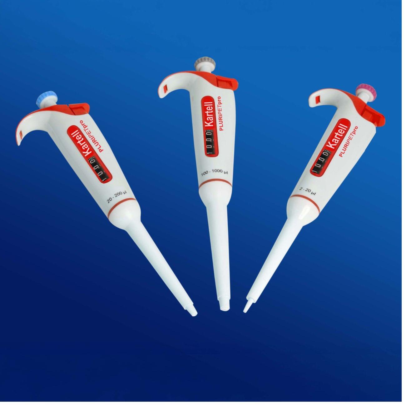 Micropipetas Autoclavables de volumen variable -Pluripet II