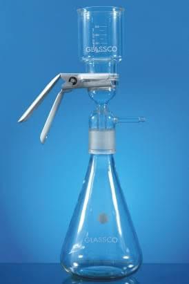 Equipos de filtración de vidrio para membranas