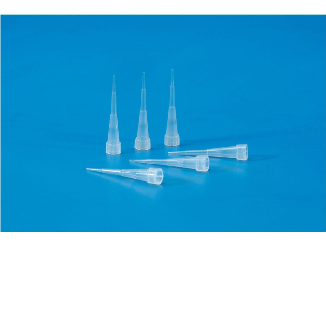 Puntas desechables para micropipetas automàticas    Capacidad 0,1-10