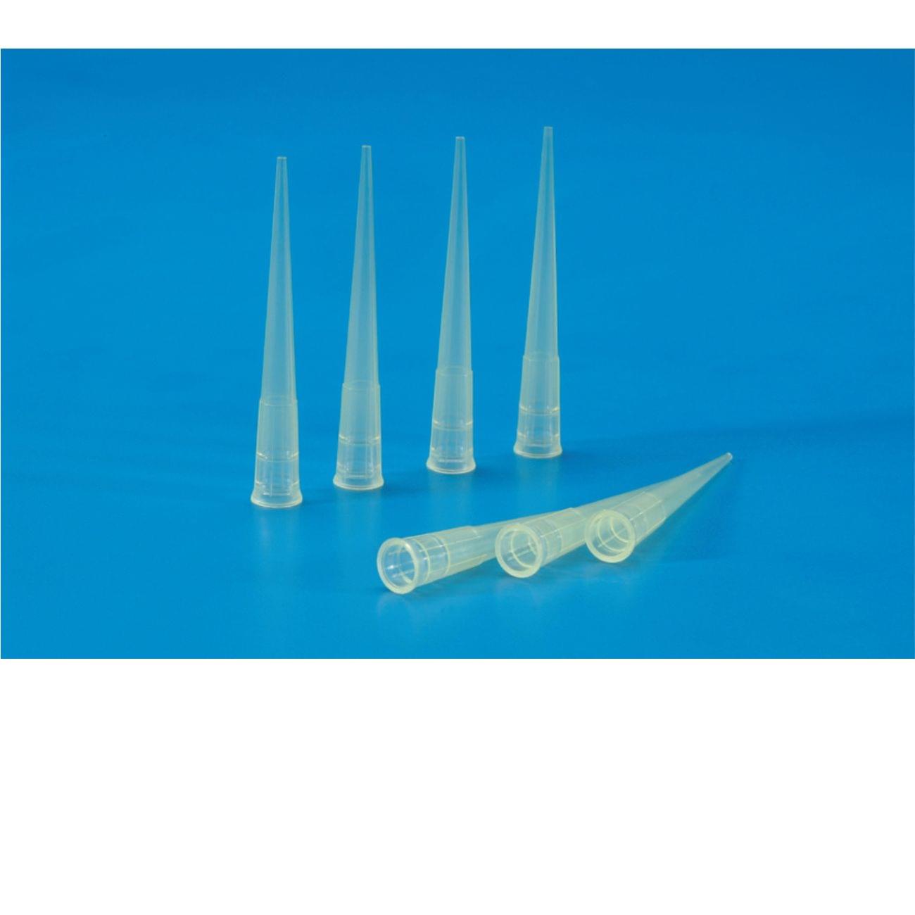 Puntas desechables para micropipetas automàticas    Capacidad 5-200